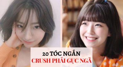 HÌNH ẢNH KIỂU TÓC MÁI NGẮN DỄ THƯƠNG NHẤT CHO NỮ (crush phải gục ngã)