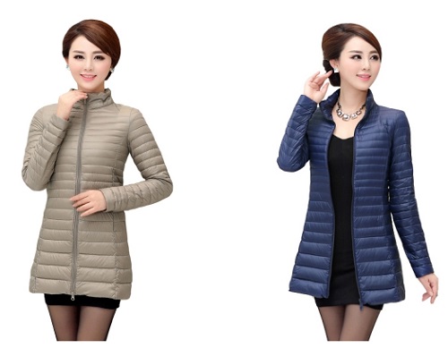 Kiểu áo khoác phao nữ lông vũ đẹp 2020 phong cách Hàn Quốc