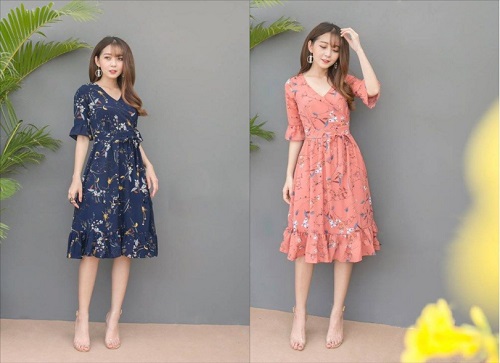 Tuyển chọn những mẫu váy đầm maxi đẹp 2020 thời trang Hàn Quốc