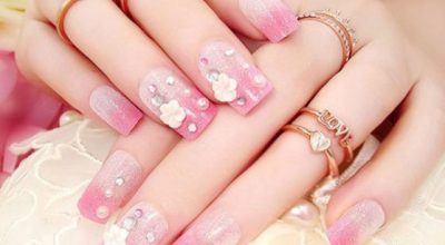 Những mẫu nail móng tay đính đá đẹp nhất hiện nay cực sang trọng