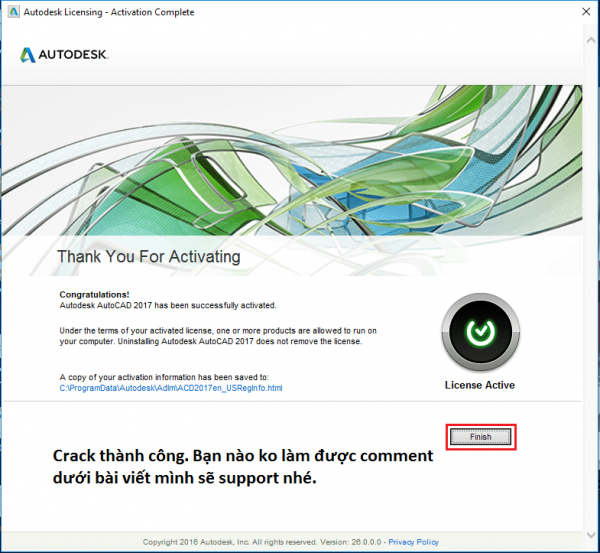 Hướng dẫn cài cài đặt phần mềm autocad 2017 đơn giản - 19