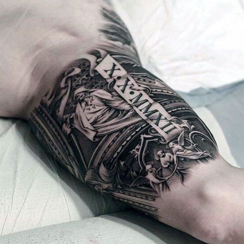 Hình ảnh tattoo xăm chữ La Mã đẹp và ý nghĩa nhất - Số 1