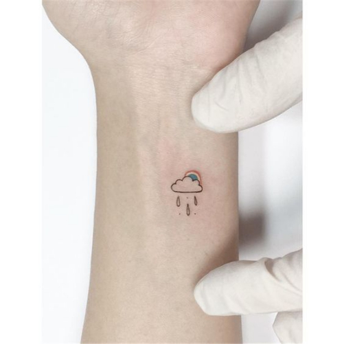 Hình ảnh xăm nghệ thuật tattoo mini đẹp nhất số 16