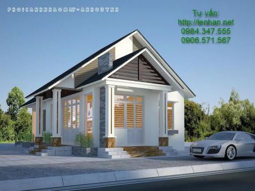 Nhà cấp 4 phong cách hiện đại tối ưu công năng trên khu đất diện tích nhỏ xinh